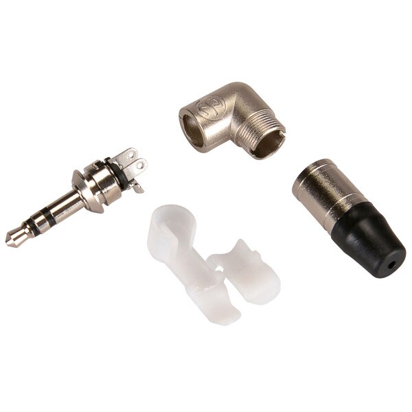 Main product image for Neutrik NTP3RC Plug 3.5mm Right Angle Nickel/Nickel 092-332